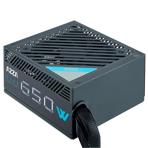 Miniatyrbillede 1 af 4: Azza PSAZ-650W enhed til strømforsyning 20+4 pin ATX ATX Sort