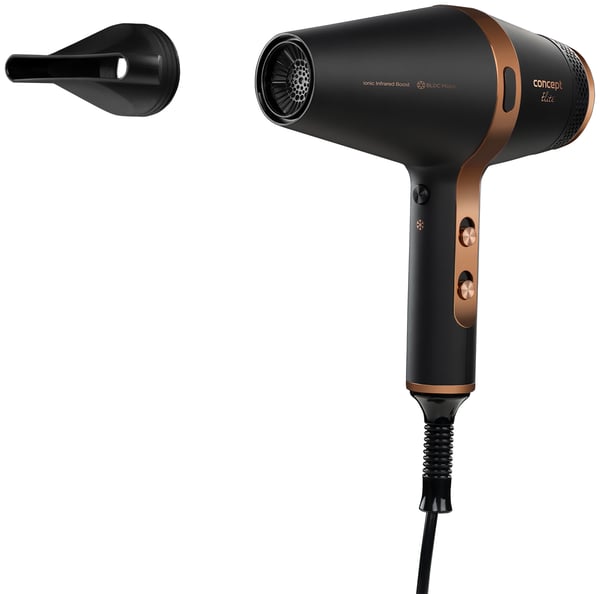 Concept VV6030 hårtørrer 2200 W Sort, Bronze
