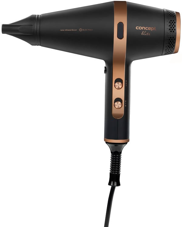 Miniatyrbillede 12 af 20: Concept VV6030 hårtørrer 2200 W Sort, Bronze