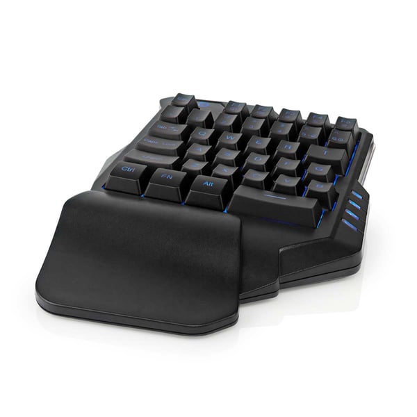 Nedis GKBDS110BK tastatur Spil USB Sort
