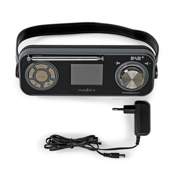 Nedis RDDB5200BK radio Bærbar Digital Sort