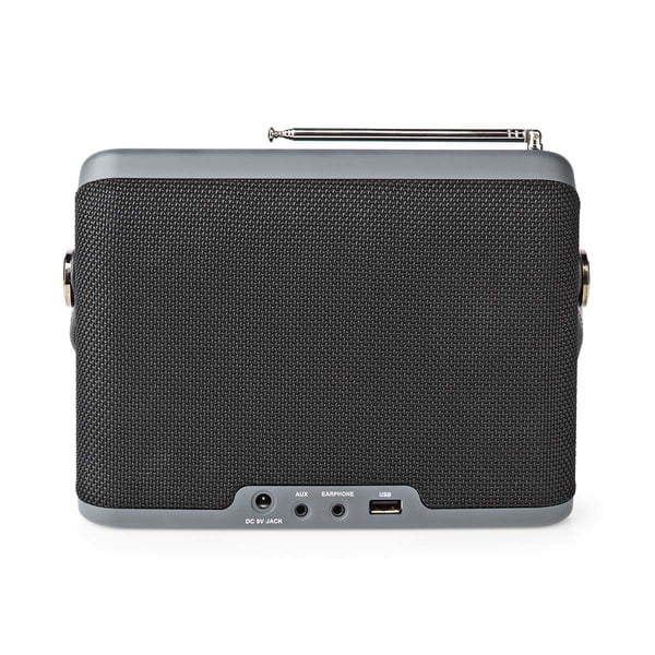 Miniatyrbillede 4 af 19: Nedis RDDB5200BK radio Bærbar Digital Sort