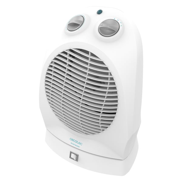 Miniatyrbild 3 av 3: Cecotec 05802 elektrisk rumsvärmare inomhus Vit 2400 W Elektrisk värmefläkt