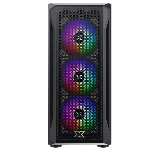 Miniatyrbild 9 av 11: Xigmatek Gaming X Midi Tower Svart