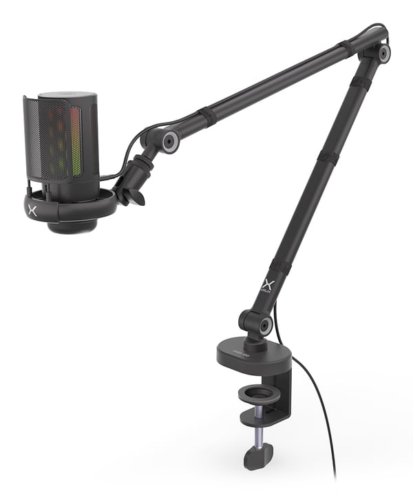 Miniatyrbild 1 av 20: KRUX Epic 1000 Svart Bordsmikrofon