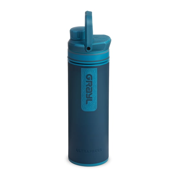 Miniatyrbillede 4 af 6: Grayl UltraPress Vandring 500 ml Acrylonitrilbutadienstyren, Polypropylen (PP), Silikone, Termoplastisk elastomer (TPE) Blå