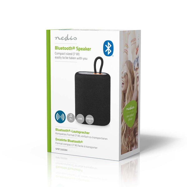 Nedis BLUETOOTH-KAIUTIN 7 W / NEDIS SPBT2005BK SW SPBT2005BK