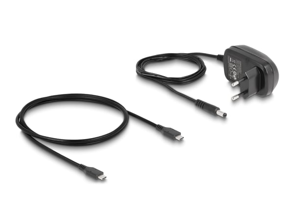 Miniatyrbild 2 av 5: DeLOCK 64209 gränssnittshubbar USB 3.2 Gen 2 (3.1 Gen 2) Type-C 10000 Mbit/s Svart