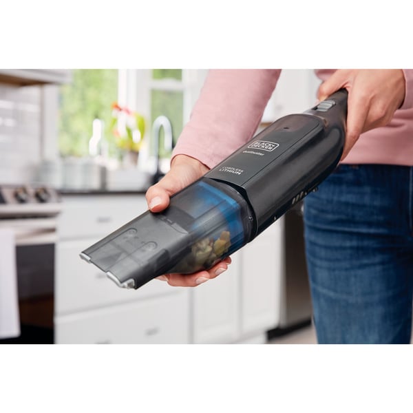 Miniatyrbillede 3 af 24: Black & Decker HLVC320B11-QW håndholdt støvsuger Titanium Poseløs