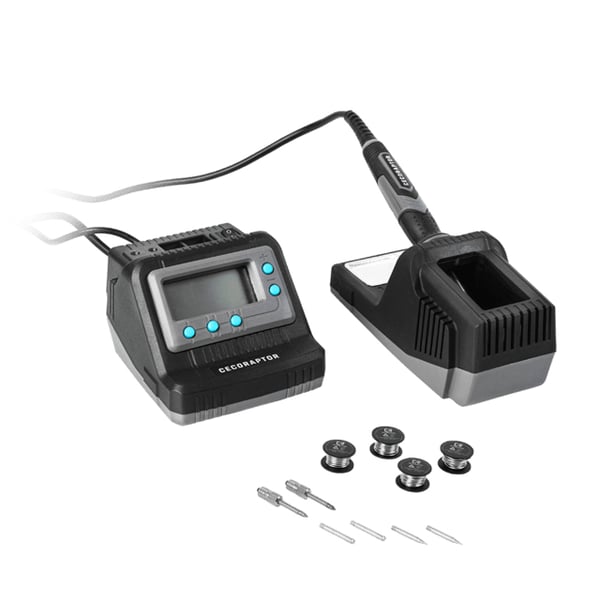 Cecotec CecoRaptor Perfect SolderStation 600 Advance AC-kolvi 400 °C Musta Cecotec CecoRaptor Perfect SolderStation 600 Advance AC-kolvi 400 °C Musta