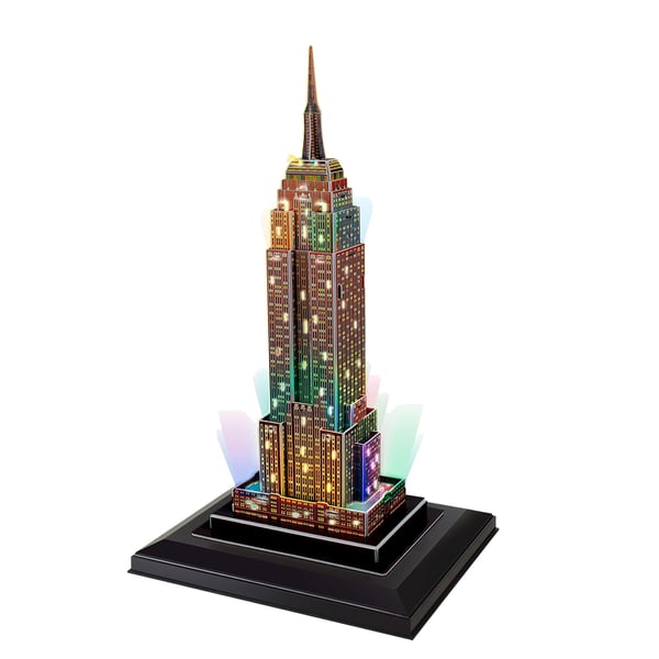 CubicFun Empire State of Building 3D puslespil 38 stk Bygninger