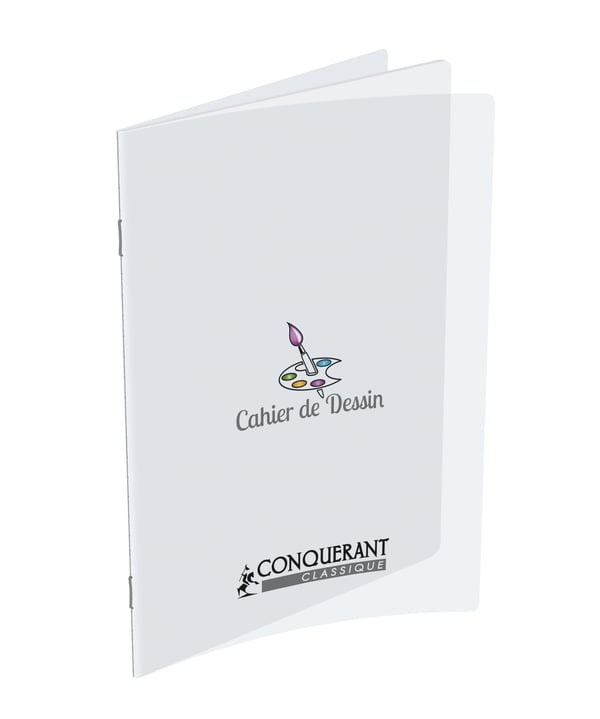 Conquerant 400002788 blok og notesblok 48 ark Transparent