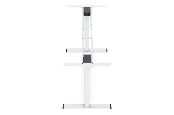 Digitus DA-90433 stativ till ståskrivbord Elektrisk 2 ben Vit
