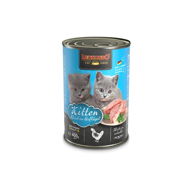 Miniatyrbillede 1 af 4: Leonardo Cat Food 756246 vådt kattefoder 400 g