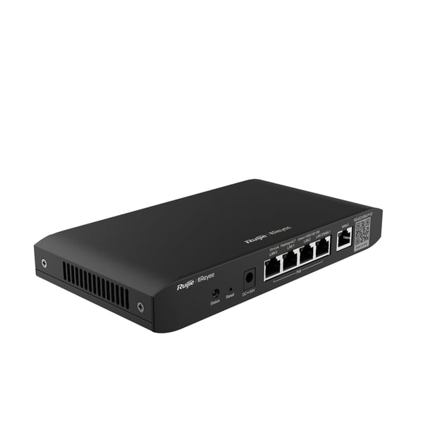 Ruijie Networks RG-EG105G-PV2 kabelansluten router Gigabit Ethernet Svart