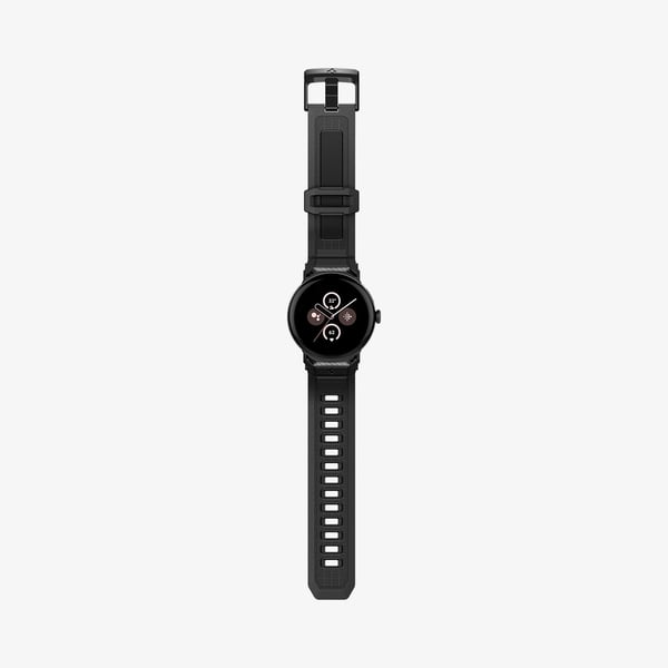 Miniatyrbillede 3 af 6: Spigen Pixel Watch 3 (41mm) Band Sort Termoplastisk polyurethan (TPU)