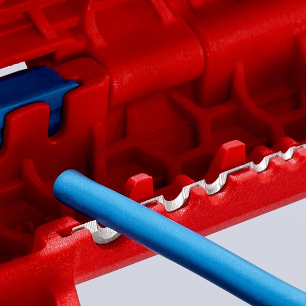 Knipex ErgoStrip kabelskalare Blå, Röd
