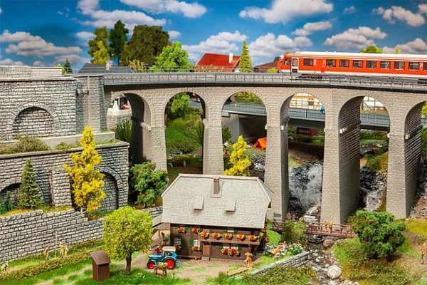 Miniatyrbillede 2 af 2: FALLER 120466 skalamodell dele og tilbehør Bro