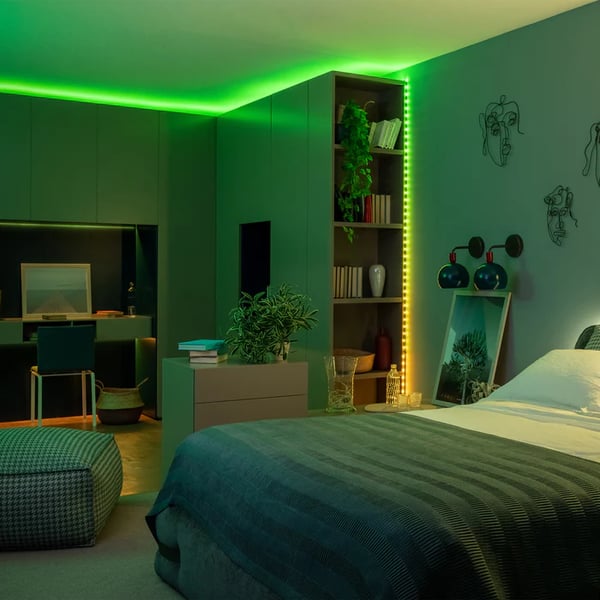 Miniatyrbillede 2 af 8: Twinkly TWD400STP-TEU led strips Universal stribelys 2000 mm