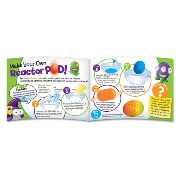 Pikkukuva 6 / 10: Learning Resources Beaker Creatures Alien Experiment Lab