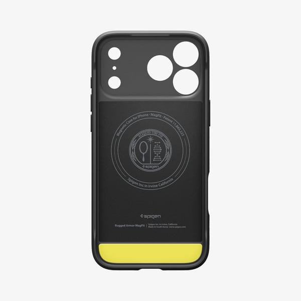 Miniatyrbillede 2 af 6: Spigen Rugged Armor (MagFit) mobiltelefon etui 16 cm (6.3") Cover Sort