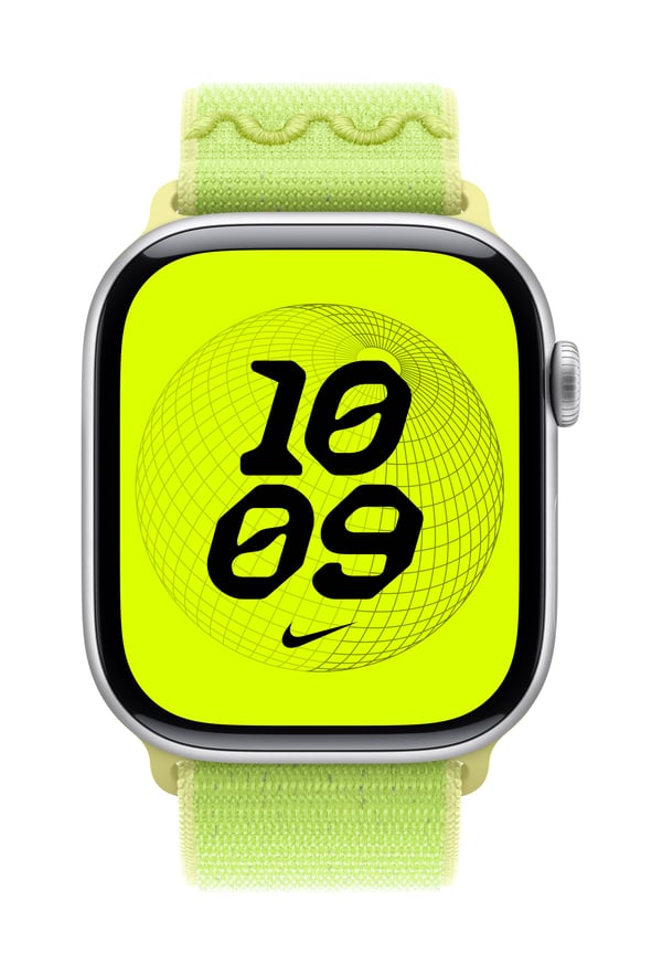 Apple MGD24ZM/A Smart bærbart (wearable) tilbehør Band Gul Nylon, Polyester, Elastan