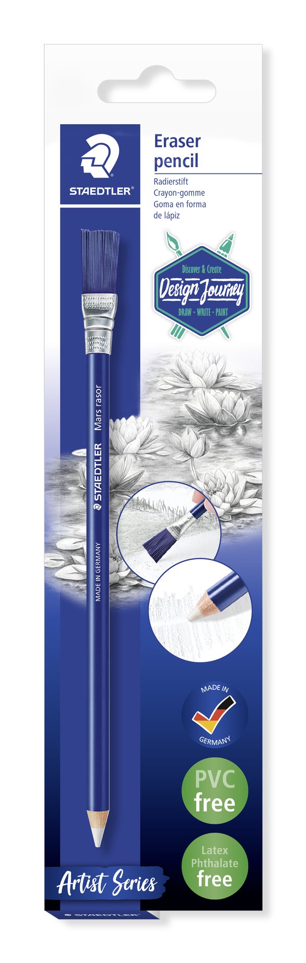 Miniatyrbild 1 av 4: Staedtler 526 61BK-C suddgummin