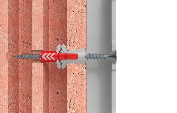 Fischer DuoPower 8 stk Skrue og vægstiksæt 40 mm