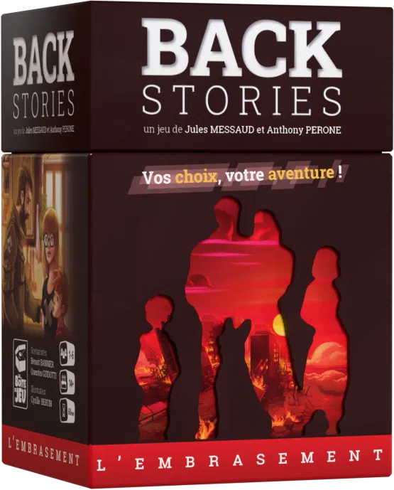 Miniatyrbillede 7 af 8: Blackrock Games BACKSTORIES - L’EMBRASEMENT 60 min. Brætspil
