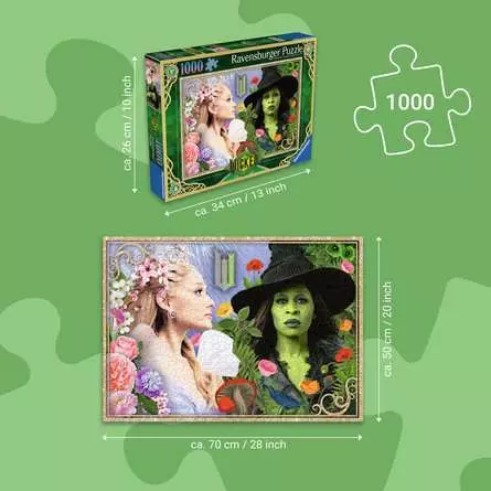 Pikkukuva 6 / 7: Ravensburger 12001580 palapeli Kuviopalapeli 1000 kpl Televisio/Elokuvat