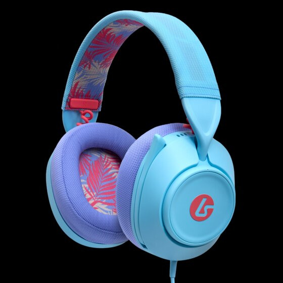 PowerA CPHS0625 hovedtelefoner/headset Ledningsført Spil Blå