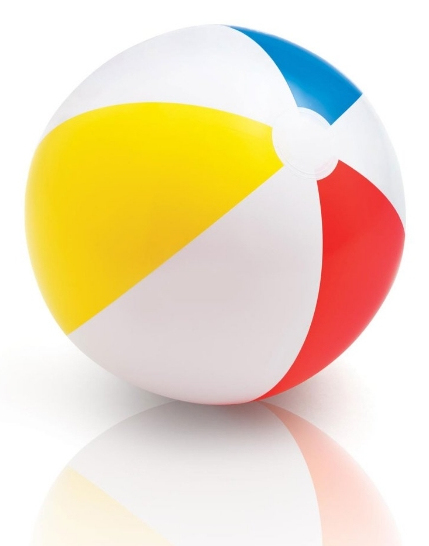 Intex 59020 badebold 51 cm Vinyl Blå, Rød, Hvid, Gul