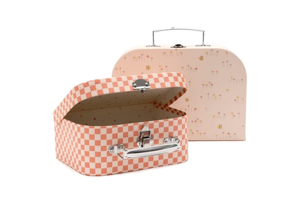 Miniatyrbillede 2 af 12: Jollein 059-595-68159 opbevaring af legetøj Toy storage suitcase Fritstående Lyserød