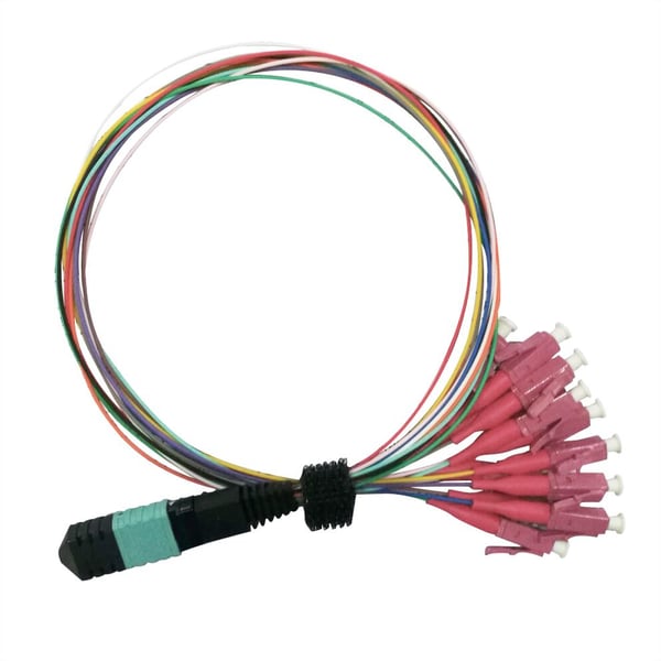 VALUE 21.99.1100 InfiniBand og fiberoptisk kabel 2 m MPO 12x LC Flerfarvet