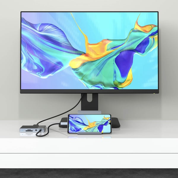 HyperDrive HD-G206 dockingstation USB 3.2 Gen 2 (3.1 Gen 2) Type-C Aluminium