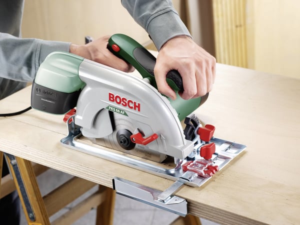 Bosch PKS 66 AF 19 cm Vihreä, Punainen, Hopea 5000 RPM 1600 W