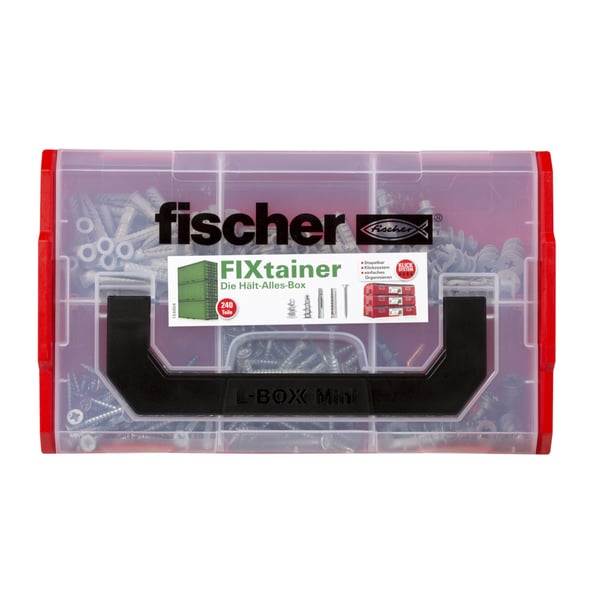 Fischer FIXtainer - Hält-Alles-Box 50 styck Expansionsankare