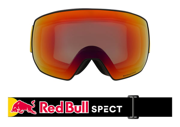 Miniatyrbillede 1 af 5: RedBull SPECT FINK vinter sportsbrille Sort Unisex Brun, Rød