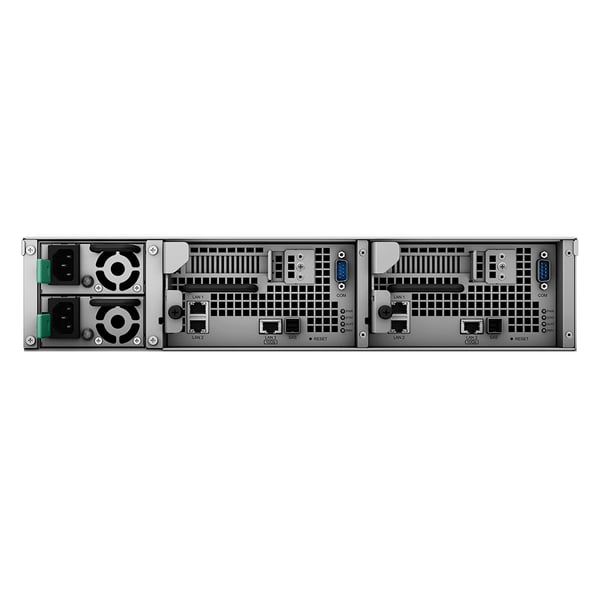 Miniatyrbild 3 av 6: Synology Unified Controller UC3200 SAN Rack (2U) Intel® Xeon® D D-1521 8 GB DDR4 0 TB Svart, Grå