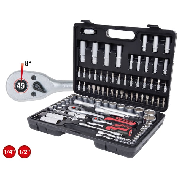 Miniatyrbillede 1 af 2: KS Tools 917.0796 stiksæt Topnøglesæt