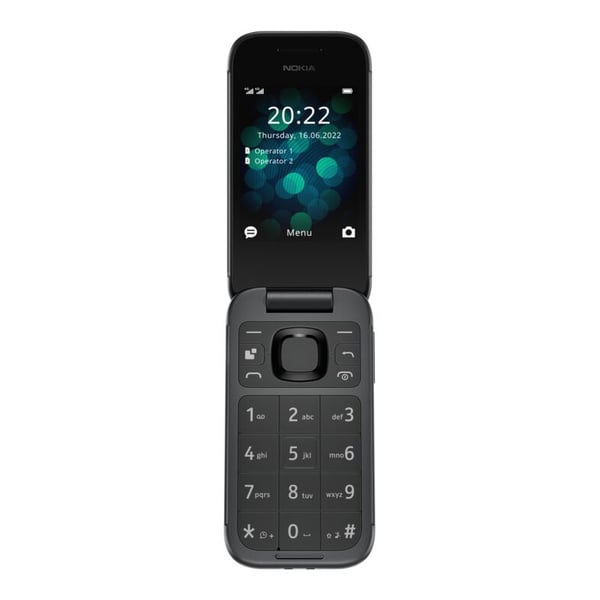 Nokia 2660 Flip 7,11 cm (2.8") 123 g Sort Feature telefon