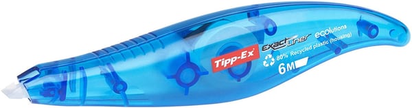TIPP-EX Exact Liner raderband 6 m Blå, Vit 10 styck