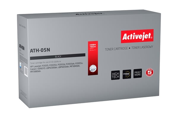 Activejet ATH-05N värikasetti 1 kpl Yhteensopiva Musta