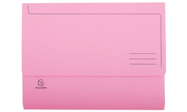 Exacompta 46778E mappar Kartong Rosa A4