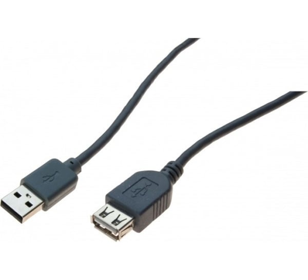 EXC 532413 USB-kabel USB 2.0 1,8 m USB A 0,48 Gbit/sek. Grå