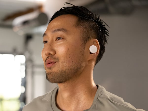 Denon PerL Pro Headset Trådlös I öra Samtal/musik Bluetooth Vit