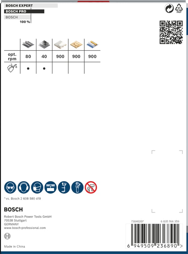Miniatyrbillede 2 af 10: Bosch PRO Multi Material hulsav Boremaskine 1 stk