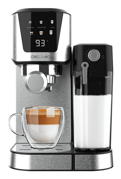 Miniatyrbillede 1 af 9: Cecotec 00651 kaffemaskine Semi-auto Espressomaskine 1 L