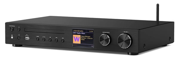 Miniatyrbillede 3 af 5: Soundmaster ICD4350SW CD-afspiller Sort HiFi CD-afspiller