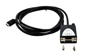 Miniatyrbild 1 av 3: EXSYS EX-2311-2F seriella kablar Svart 1,8 m DB-9
